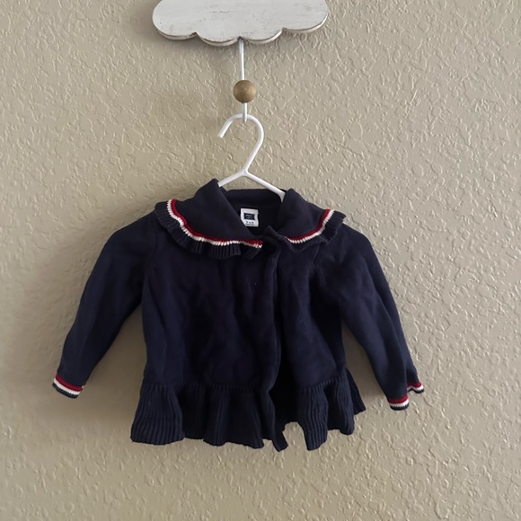 Janie and Jack Other - 💙5/$25💙Janie and Jack navy sweater 3-6M